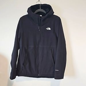 EUC The North Face Windwall Gray Coat with Hood